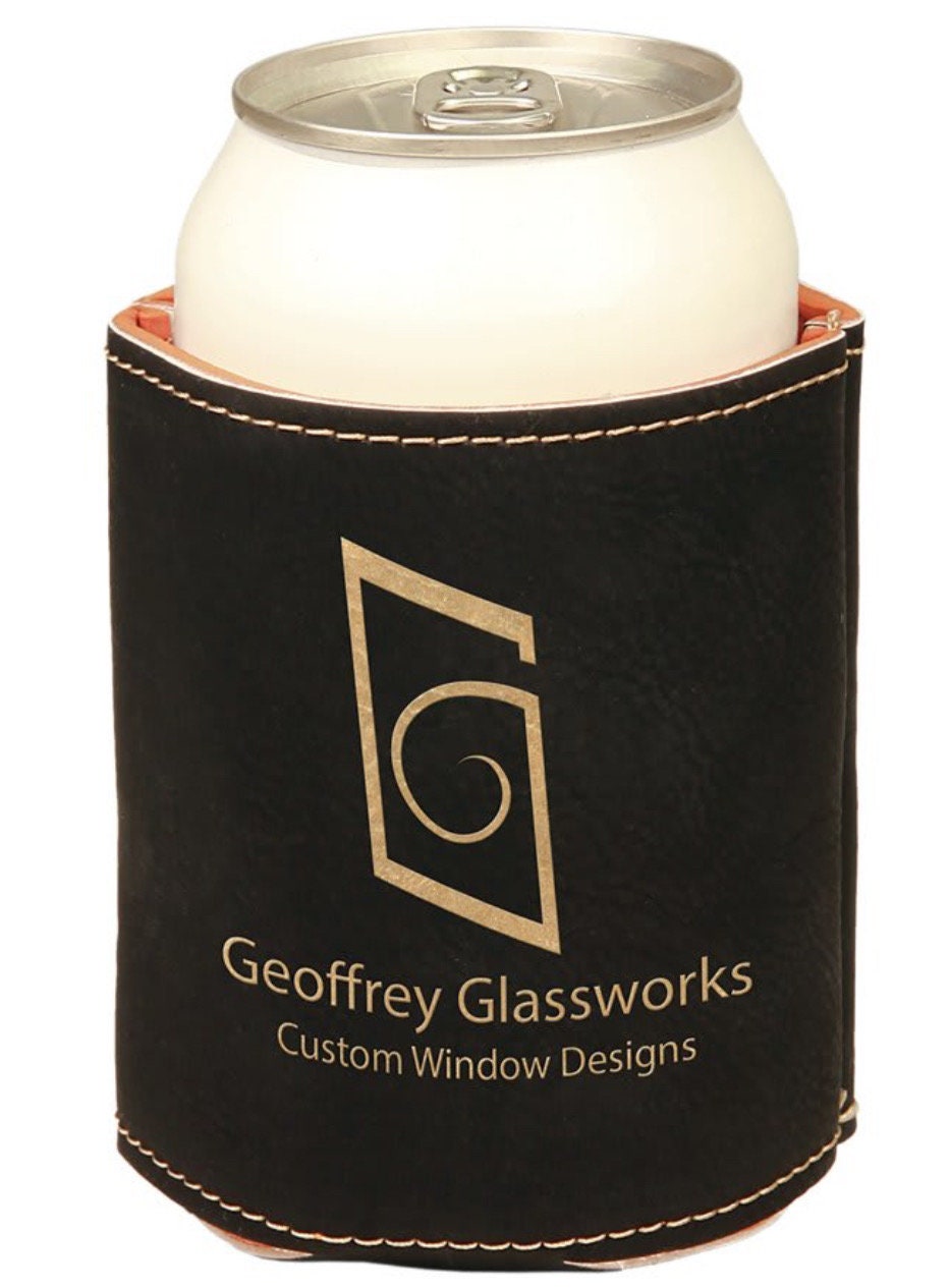 Custom Engravable Leather cozies